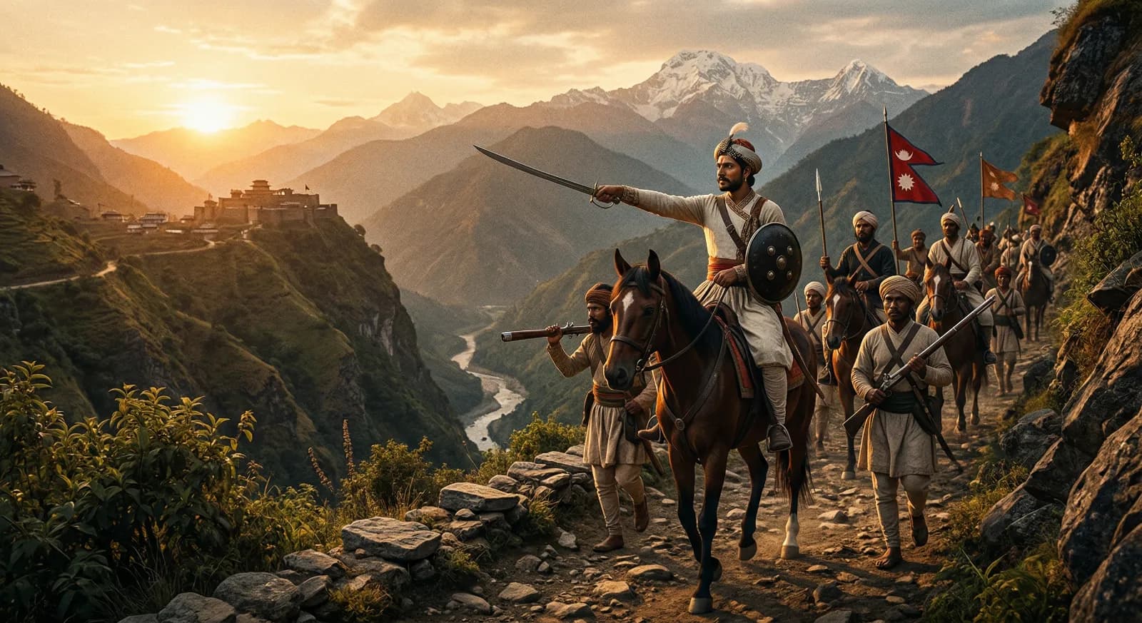 आधुनिक नेपालको निर्माण